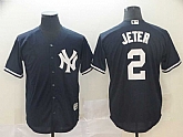 Yankees 2 Derek Jeter Navy Cool Base Jersey
